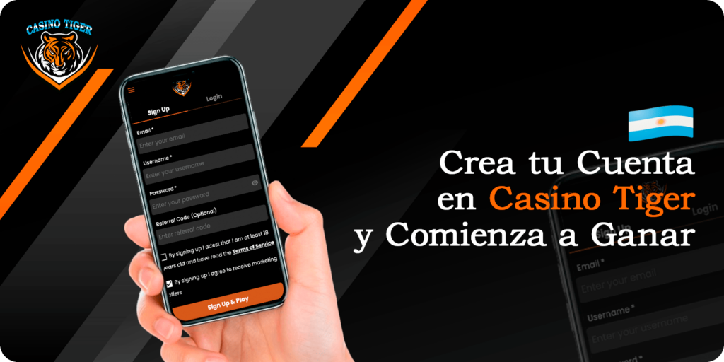 Crea tu Cuenta en Casino Tiger y Comienza a Ganar