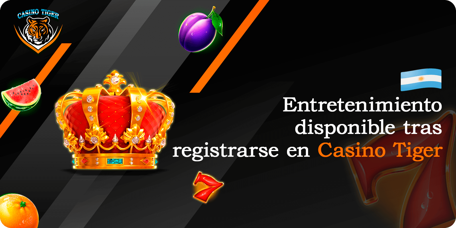 Entretenimiento disponible tras registrarse en Casino Tiger